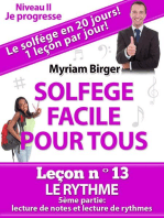 Solfège Facile Pour Tous ou Comment Apprendre Le Solfège en 20 Jours ! - Leçon N°13: Solfège Facile Pour Tous, #13