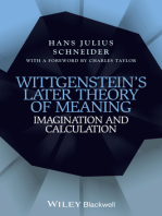 Wittgenstein's Later Theory of Meaning: Imagination and Calculation