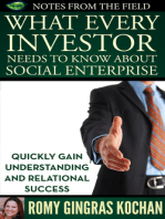 What Every Investor Needs to Know About Social Enterprise
