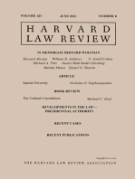 Harvard Law Review: Volume 125, Number 8 - June 2012