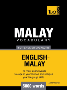 Read Malay Vocabulary For English Speakers 5000 Words Online By Andrey Taranov Books