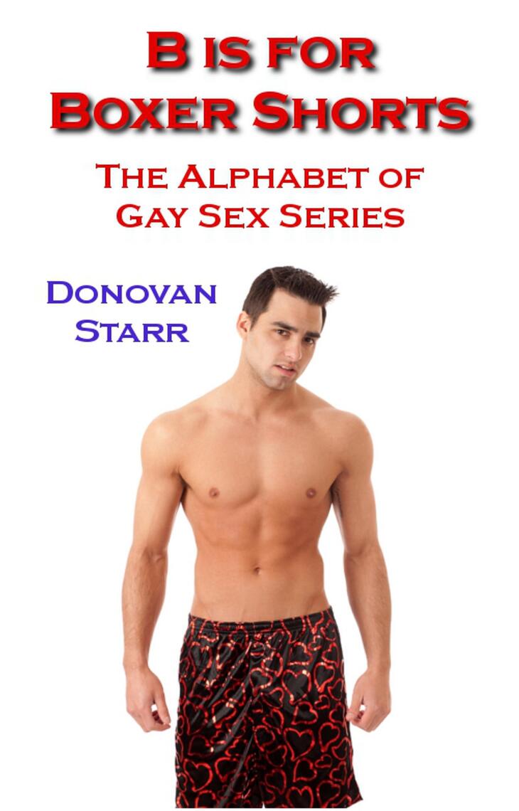 B is for Boxer Shorts The Alphabet of Gay Sex Series by Donovan Starr