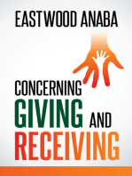 Concerning Giving and Receiving