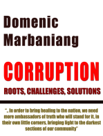 Corruption: Roots, Challenges, Solutions