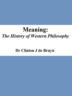 Meaning: the History of Western Philosophy