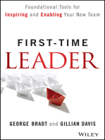 First-Time Leader: Foundational Tools for Inspiring and Enabling Your New Team