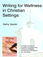 Writing for Wellness in Christian Settings
