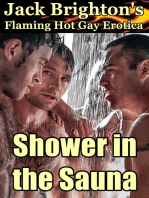 Shower in the Sauna