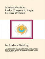 Musical Guide to Larks' Tongues In Aspic by King Crimson