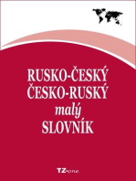 Rusko-český/ česko-ruský malý slovník