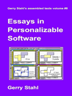 Essays in Personalizable Software