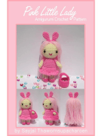 Pink Little Lady Amigurumi Crochet Pattern
