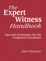 The Expert Witness Handbook