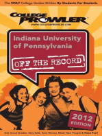 Indiana University of Pennsylvania 2012