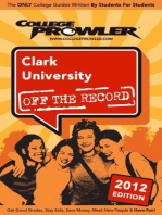 Clark University 2012