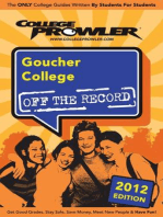 Goucher College 2012