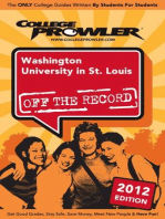 Washington University in St. Louis 2012