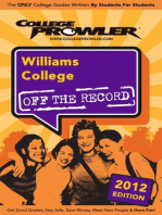 Williams College 2012