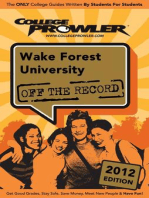 Wake Forest University 2012
