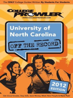 University of North Carolina 2012