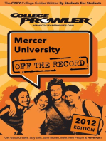 Mercer University 2012