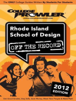 Rhode Island School of Design 2012