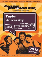 Taylor University 2012