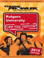 Rutgers University 2012