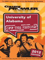 University of Alabama 2012