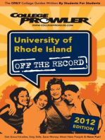 University of Rhode Island 2012