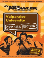 Valparaiso University 2012