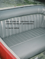 How to Start an Upholstery Shop (Insider Secrets for Upholsterers)
