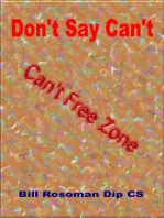 Don't Say Can't