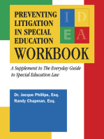 Preventing Litigation in Special Education Workbook