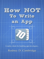 How Not To Write An App