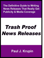 Trash Proof News Releases