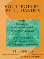 Vol1 Poetry For Everyday People TJ Daniels