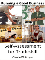 Running a Good Business: Self-Assessment for Tradeskill: Running a Good Business, #4.1