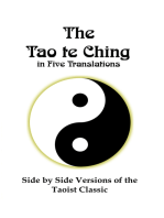 The Tao te Ching in Five Translations
