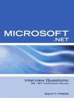 Microsoft .NET Interview Questions: MS .NET Certification Review