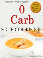 0 Carb Soup Cookbook