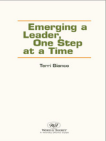 Emerging a Leader, One Step at a Time