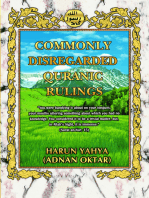 Commonly Disregarded Qur'anic Rulings