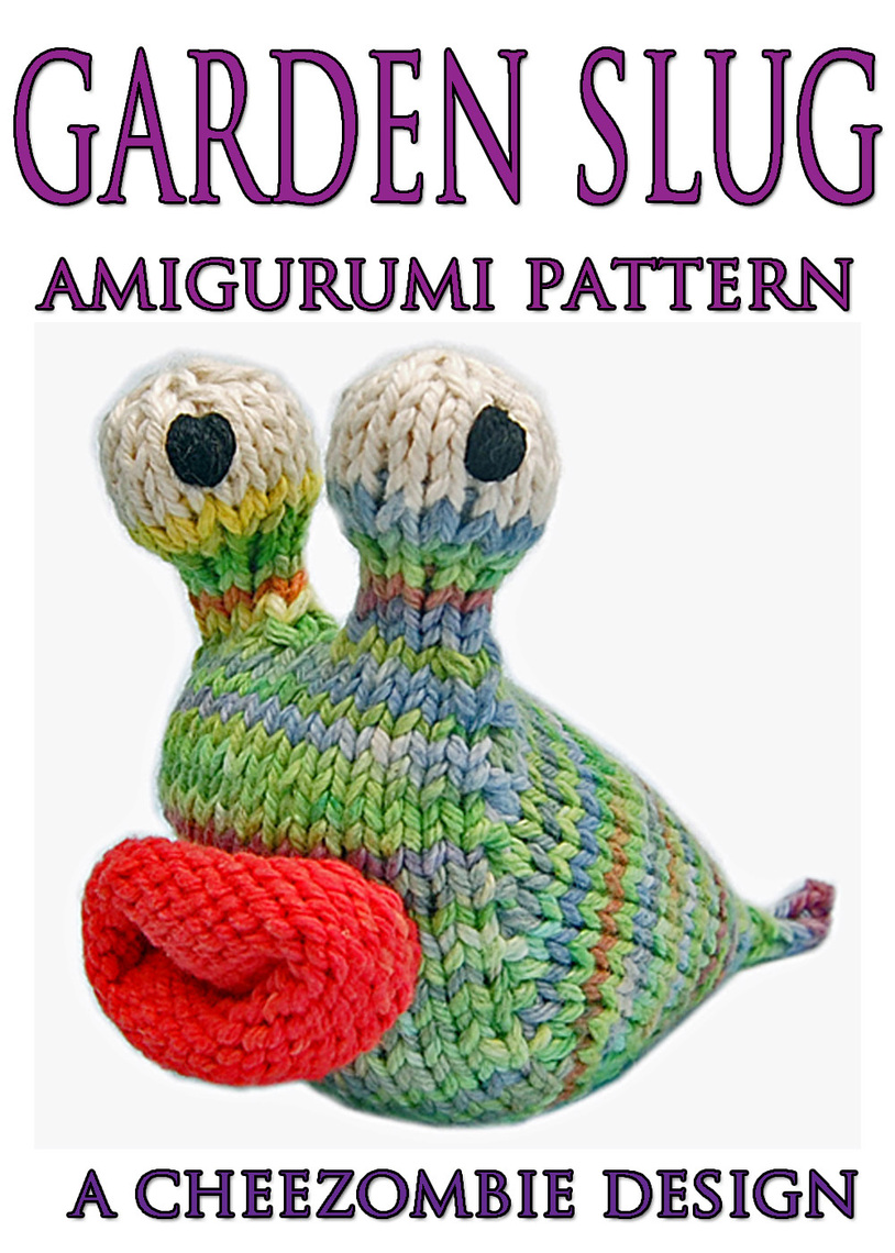 Garden Slug Amigurumi Knitting Pattern by cheezombie (Ebook) - Read ...