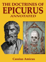 The Doctrines of Epicurus: Annotated