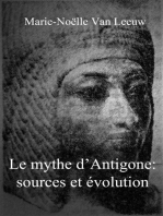 Le mythe d'Antigone: sources et évolution