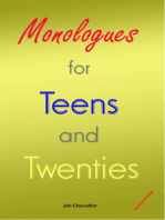 Monologues for Teens and Twenties (2nd edition)