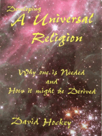 Developing a Universal Religion