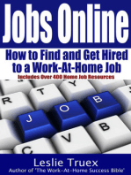 Jobs Online: Find and Get Hired to a Work-At-Home Job