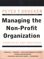 Managing the Non-Profit Organization: Principles and Practices